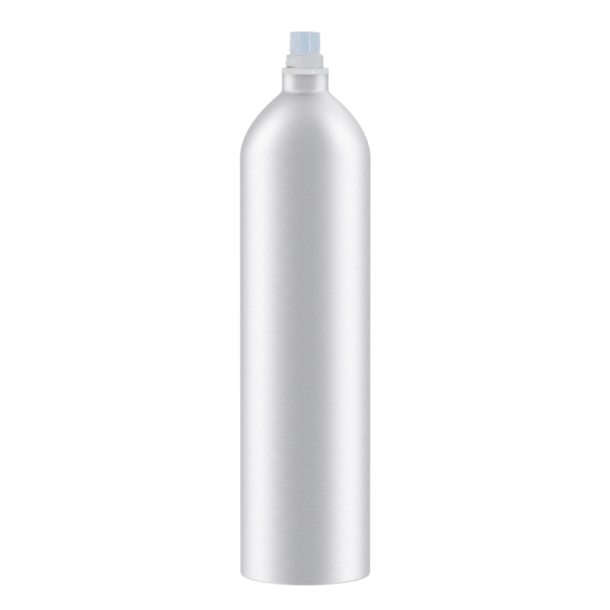 1 Bombola Co2 in alluminio ricaricabile 1Kg. Per refrigeratori acqua - Attacco 11x1 - immagine 1