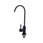 Puritek 130 Rubinetto di prelievo 1 via per depuratori senza metalli pesanti 1/4”  Nero Opaco