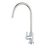 Puritek 120 Rubinetto di prelievo 1 via per depuratori 1/4” Cromo