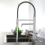 Shurity 395 Rubinetto da cucina con Doccetta a molla 3 vie Cromo - immagine 2