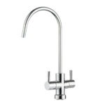 Puritek 210 Rubinetto di prelievo 2 vie per depuratori 1/4" Cromo
