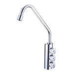 Shurity 300 Rubinetto di prelievo 3 vie per depuratori 1/4”mm. Cromo