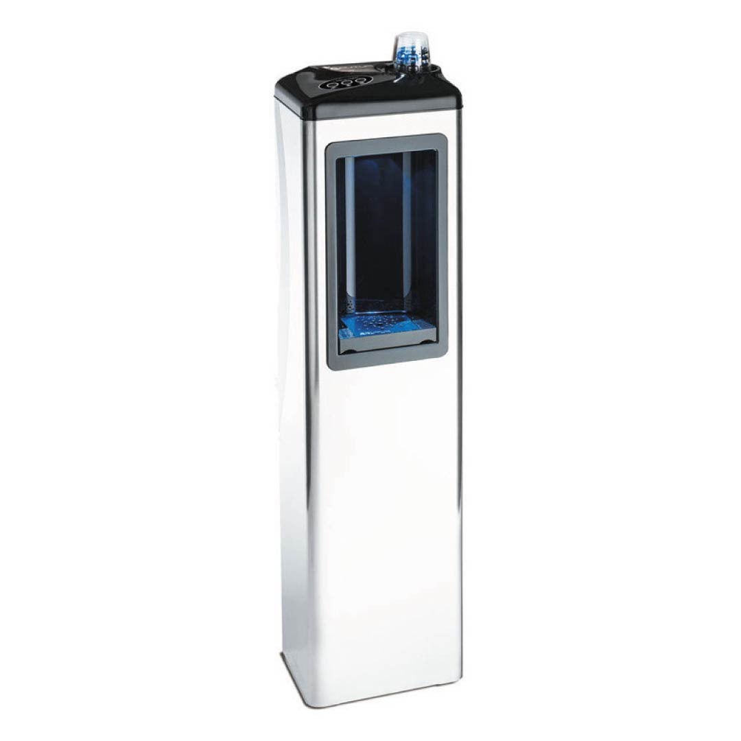 330151 Puritek Zerica Futura Dispenser Acqua Refrigerata Colonna con Microfiltrazione - 3 vie acqua fredda, ambiente e gassata - immagine 1
