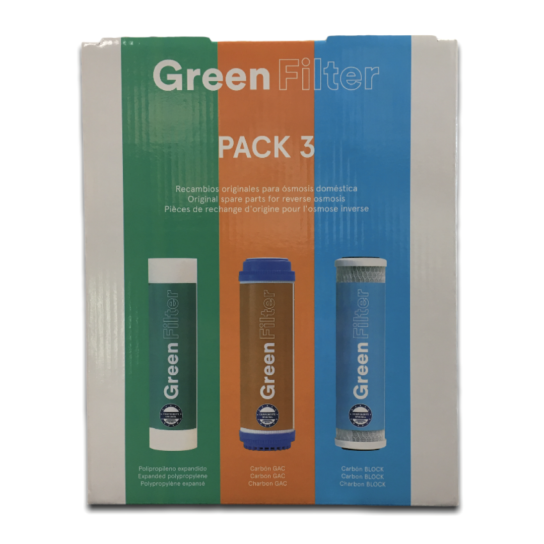 330450.png Green Filter set 3 cartucce ricambio 9-3/4" - immagine 1