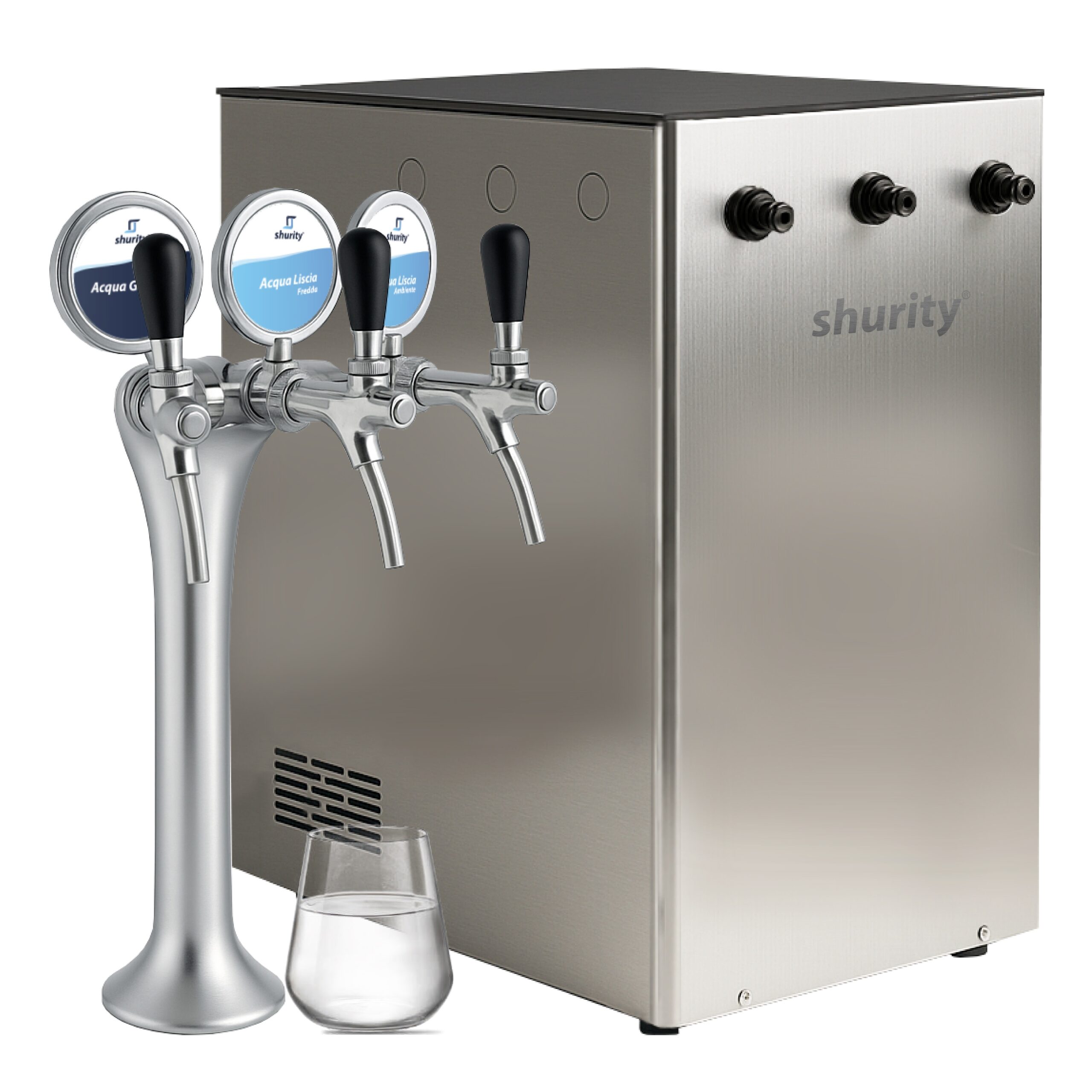 330468 Shurity Idaho Refrigeratore acqua con Filtrazione 120Lt/h. Sottobanco - 3 vie, Liscia, Gassata e Fredda - immagine 1