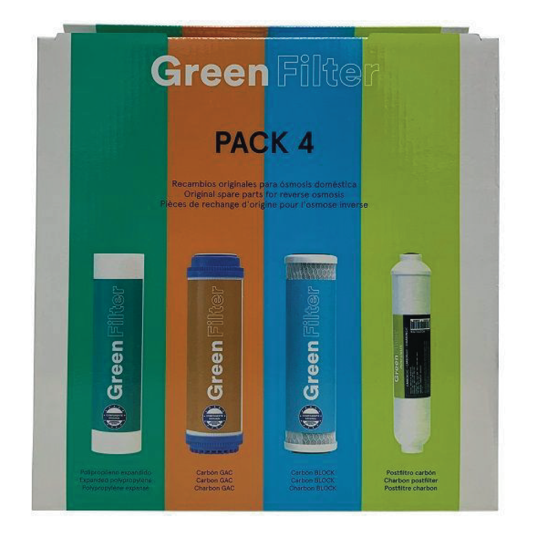 330590.png Green Filter set 4 cartucce ricambio 9-3/4" - immagine 1