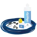 Shurity Kubica Dispenser Acqua Refrigerata a Colonna con Filtrazione, Nero - 2 vie Liscia ambiente e fredda - immagine 4