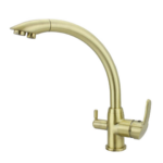 Shurity 340 Rubinetto da cucina 3 vie Ottone