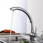 Shurity 340 Rubinetto da cucina 3 vie Granito Avena - immagine 3