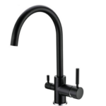 Shurity 350 Rubinetto da cucina 3 vie Nero Opaco