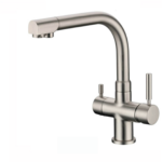 Shurity 380 Rubinetto da cucina 3 vie Nickel Spazzolato