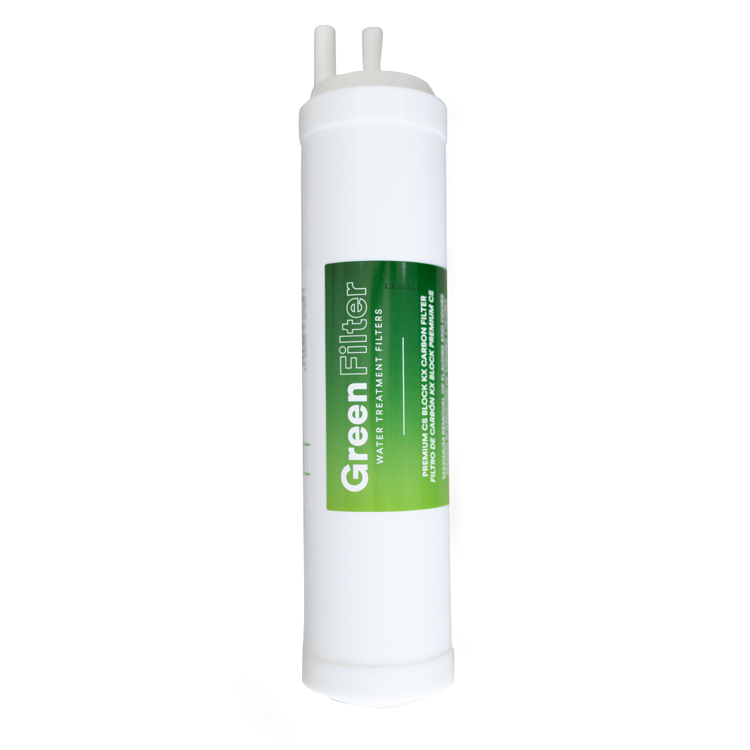 393-1.jpg Green Filter GAC carbone Attivo con codolo 3/8″ – 10″ - immagine 1