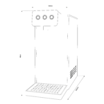 Shurity Kansas Refrigeratore acqua con Filtrazione Sopralavello 25Lt/h. Nero - 3 Vie Liscia ambiente, fredda e gassata - immagine 2