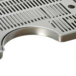 Raccogligocce raggiato per colonnine INOX - 400 x 220 x Ø 130mm. - immagine 2