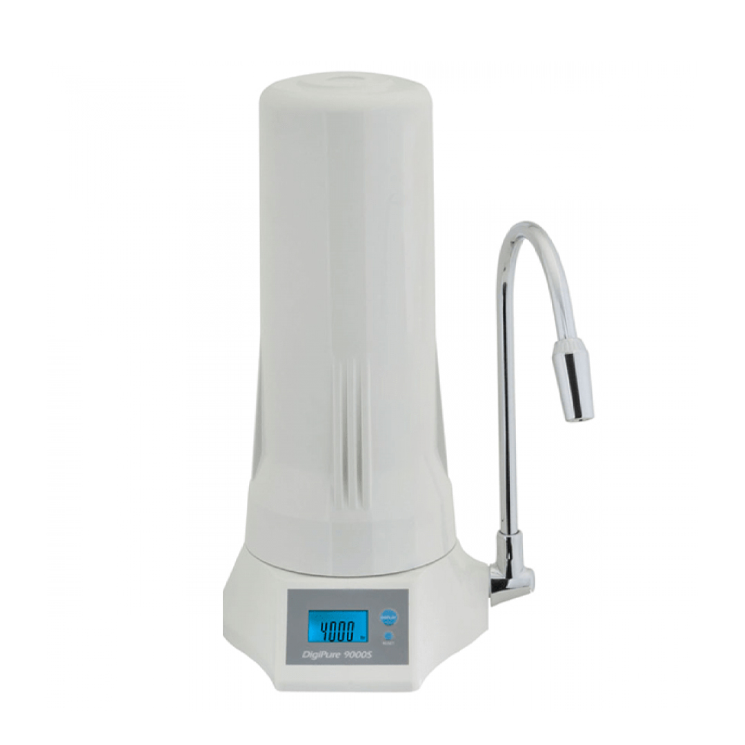 digipure.jpg Purificatore acqua sopralavello DigiPure 9000s Bianco - immagine 1