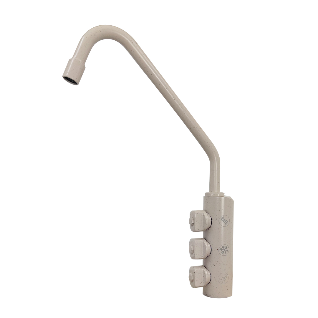 ga.jpg Shurity 300 Rubinetto di prelievo 3 vie per depuratori 1/4”mm. Granito Avena - immagine 1