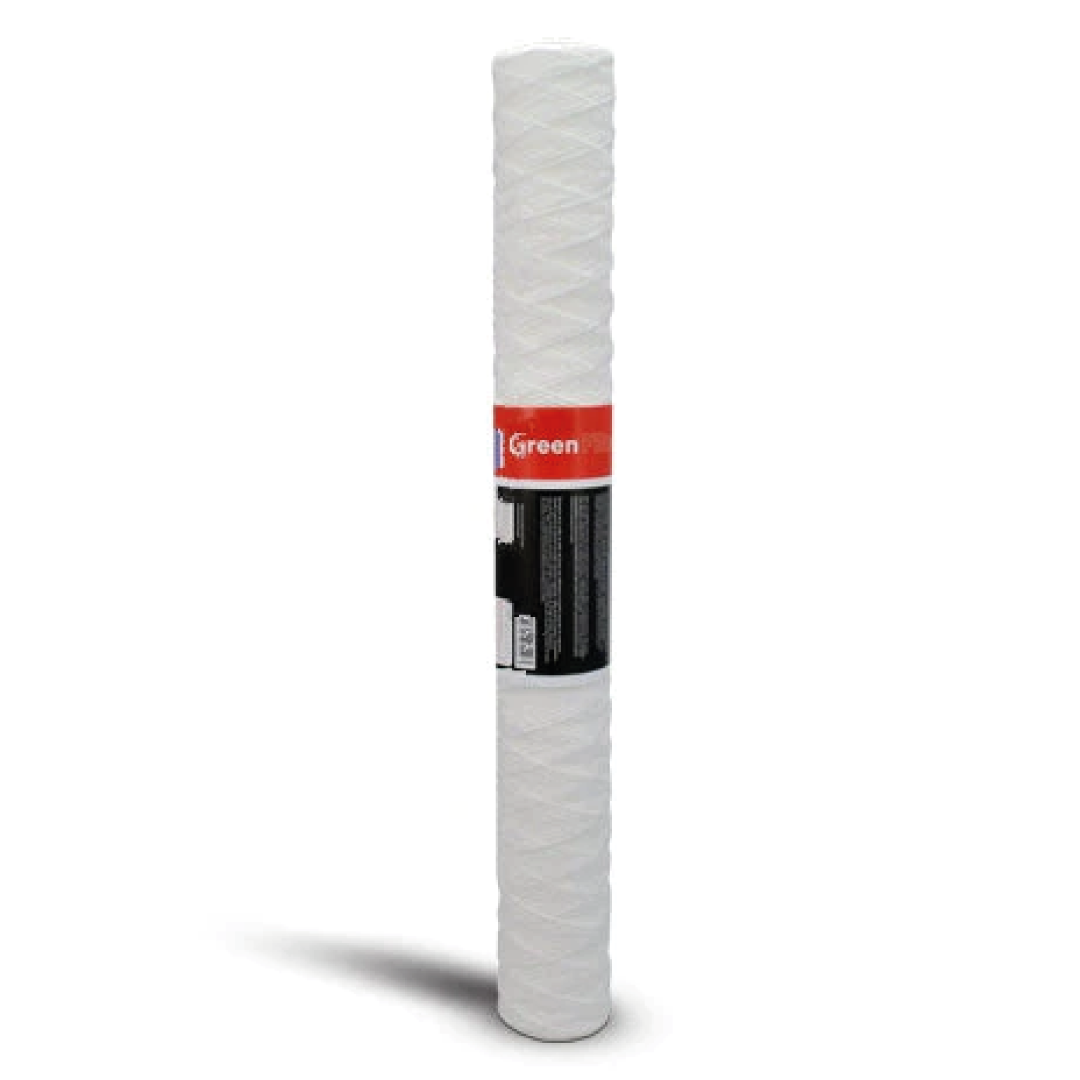 green-filter-20.png Green filter cartuccia Polipropilene avvolto 20 Pollici - 5 micron - immagine 1
