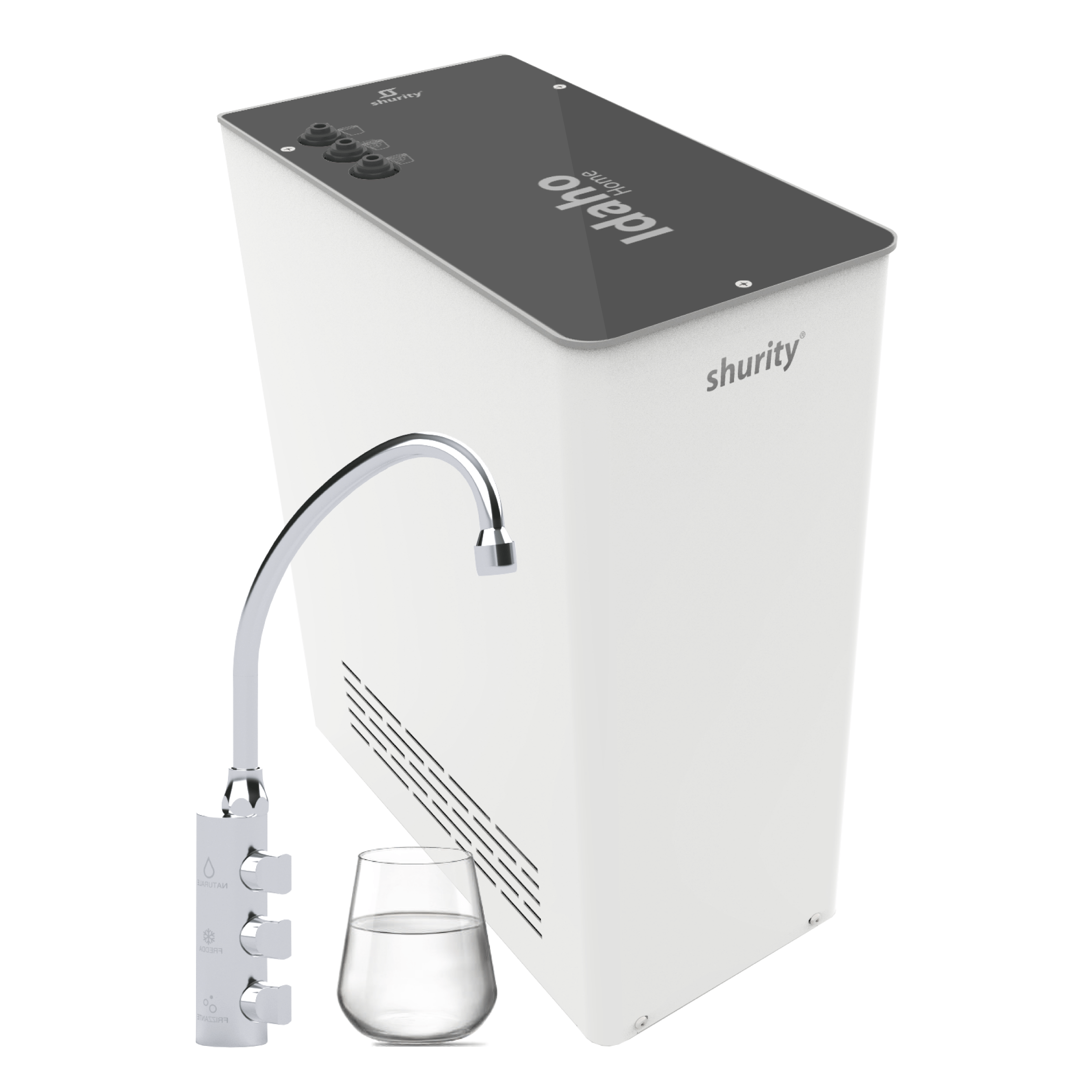 ida-3 Shurity Idaho Home Refrigeratore acqua con Filtrazione 15Lt/h. Sottolavello - 3 vie, Liscia, Gassata e Fredda - immagine 1