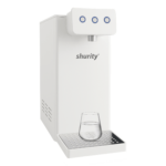 Shurity Kansas Refrigeratore acqua con Filtrazione Sopralavello 15Lt/h. Bianco - 3 Vie Liscia ambiente, fredda e gassata