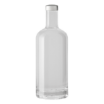 Bottiglia in Vetro per Acqua  Basic 75cl. Trasparente - immagine 2