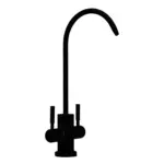 Shurity 210 Rubinetto di prelievo 2 vie per depuratori Acciaio Inox 1/4” Nero Opaco - immagine 3