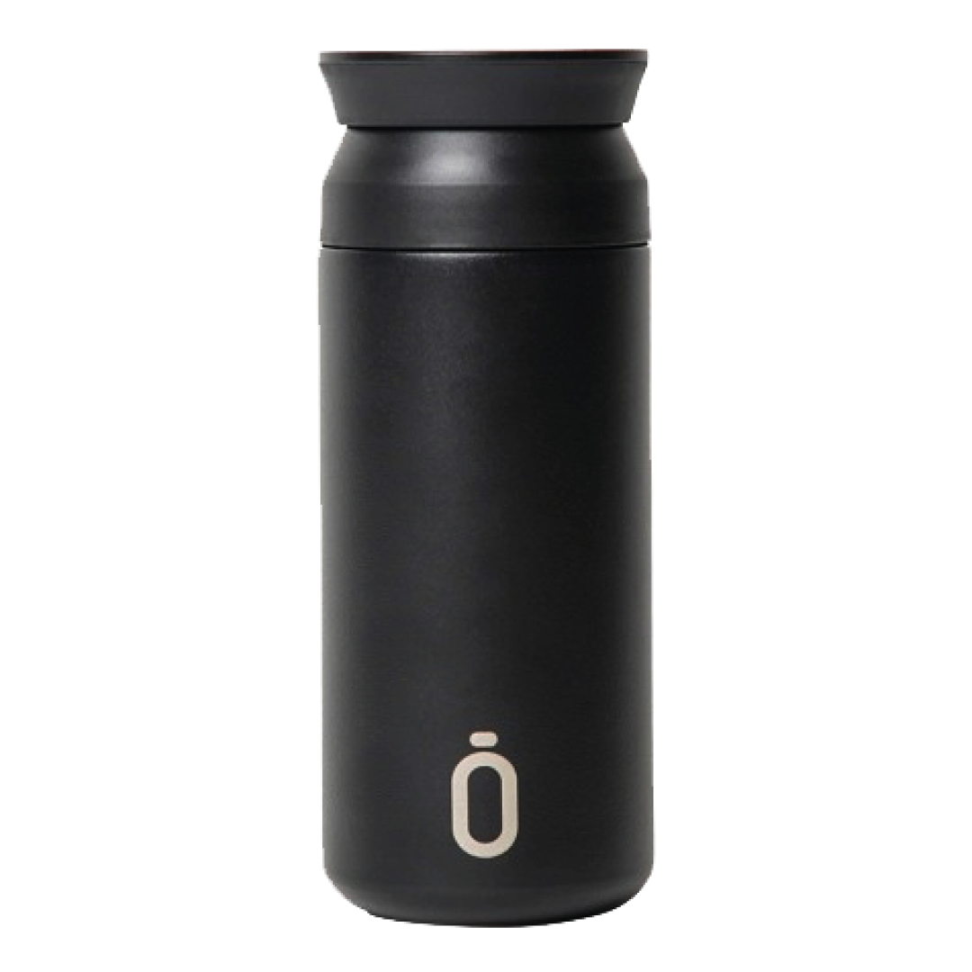 330859-BK Tazza Termica Shurity Runbott Acciaio inox con rivestimento in ceramica 350ml. Nera - immagine 1