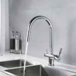 Shurity 351 Rubinetto da cucina con Doccetta estraibile 3 vie Cromo - immagine 3