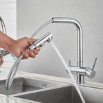 Shurity 421 Rubinetto da cucina con Doccetta estraibile 4 vie Cromo - immagine 3