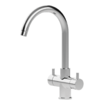 Puritek Verona Rubinetto da cucina 3 vie 3/8” Cromo
