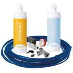 Kit Installazione Pro Professional Ohio Plus 1 Via con Sedimenti e Ultrafiltrazione