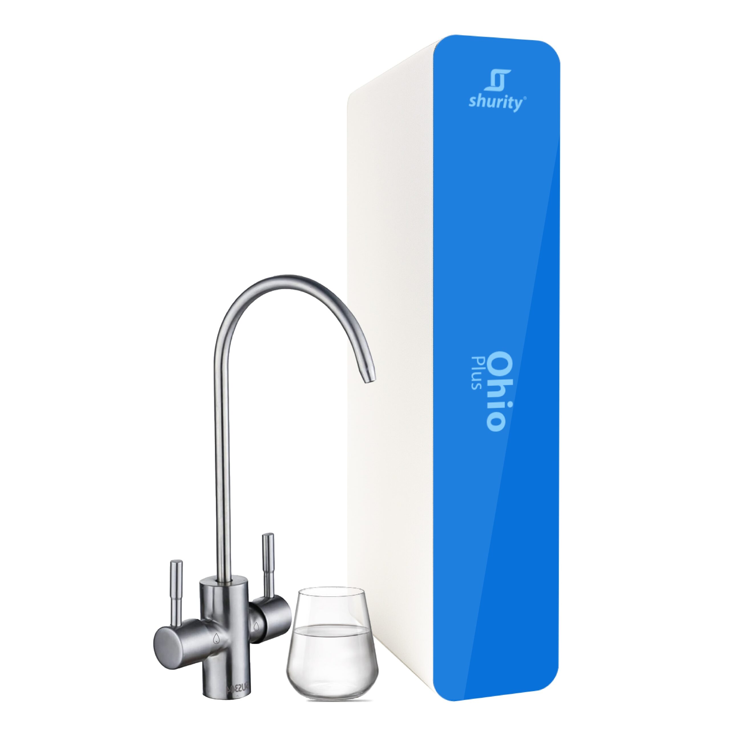 330979 Shurity Ohio Plus Depuratore acqua con Filtrazione Sottolavello - 2 vie, Liscia/Gassata - immagine 1