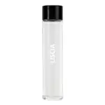 Bottiglia Tube 75cl. Personalizzata Trasparente Acqua Liscia con Tappo Nero  (NO LOGO SHURITY)