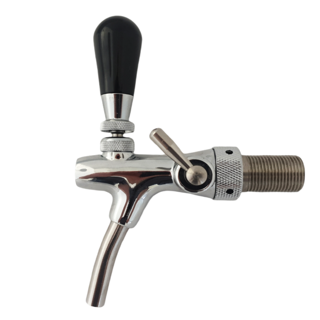 330385 Ice Ricambio rubinetto acqua G5/8x35x10 con compensatore Cromato - immagine 1