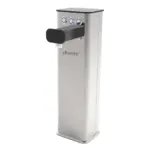 Shurity Kora Colonnina meccanica 3 vie con pulsanti Inox/Nera