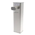 Shurity Kora Colonnina meccanica 3 vie con pulsanti Inox/Grigia