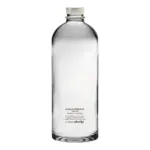 Bottiglia Shurity Puffy 75cl. Personalizzata Trasparente Acqua Gassata con Tappo Argento - immagine 2