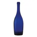 Bottiglia in Vetro per Acqua Old 75cl. Blu