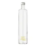 Bottiglia Shurity Classic 75cl. Personalizzata Trasparente Acqua Gassata con Tappo Argento - immagine 2