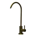 Shurity 130 Rubinetto di prelievo 1 via per depuratori senza metalli pesanti 1/4”  Oro