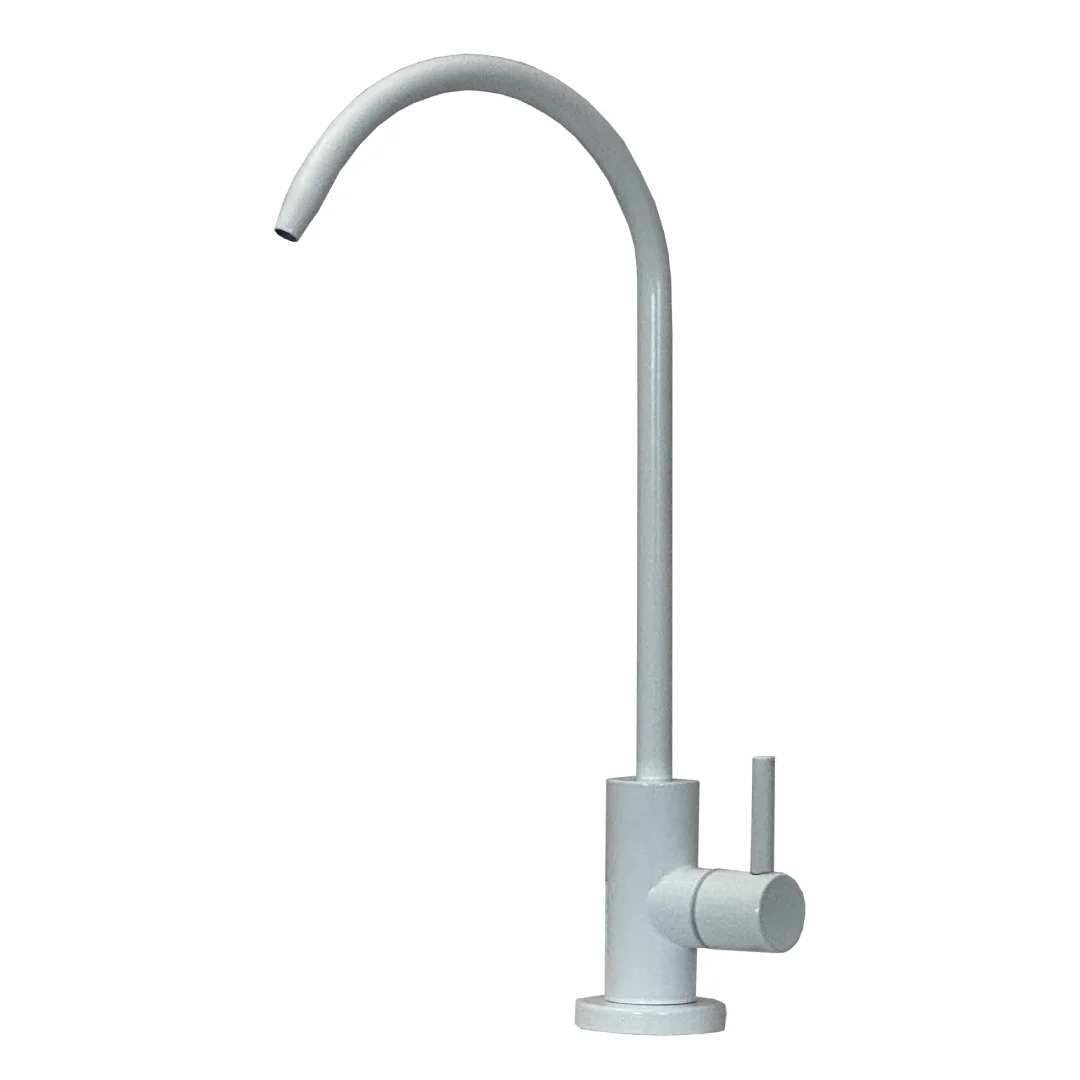 330200-WH Puritek 130 Rubinetto di prelievo 1 via per depuratori senza metalli pesanti 1/4” Bianco - immagine 1