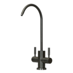 Puritek 210 Rubinetto di prelievo 2 vie per depuratori Acciaio Inox 1/4” Nickel Spazzolato