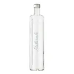 Bottiglia Classic 75cl. Personalizzata no logo shurity Trasparente Acqua Liscia con Tappo Argento  (NO LOGO SHURITY)