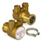 Pompa Nuert in ottone 200lt./h. senza by-pass 3/8" F.