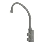 Shurity Firenze Rubinetto di prelievo per depuratori 2 Vie 6mm. Grigio Tortora