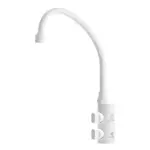 Puritek Firenze Rubinetto di prelievo per depuratori 2 Vie 6mm. Bianco Opaco