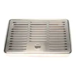 Raccogligocce per colonnine INOX - 220x150 mm.