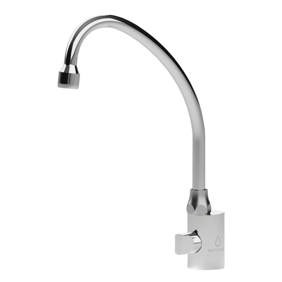 FIRENZE1-CR Puritek Firenze Rubinetto di prelievo per depuratori 1 Via 6mm. Cromo - immagine 1