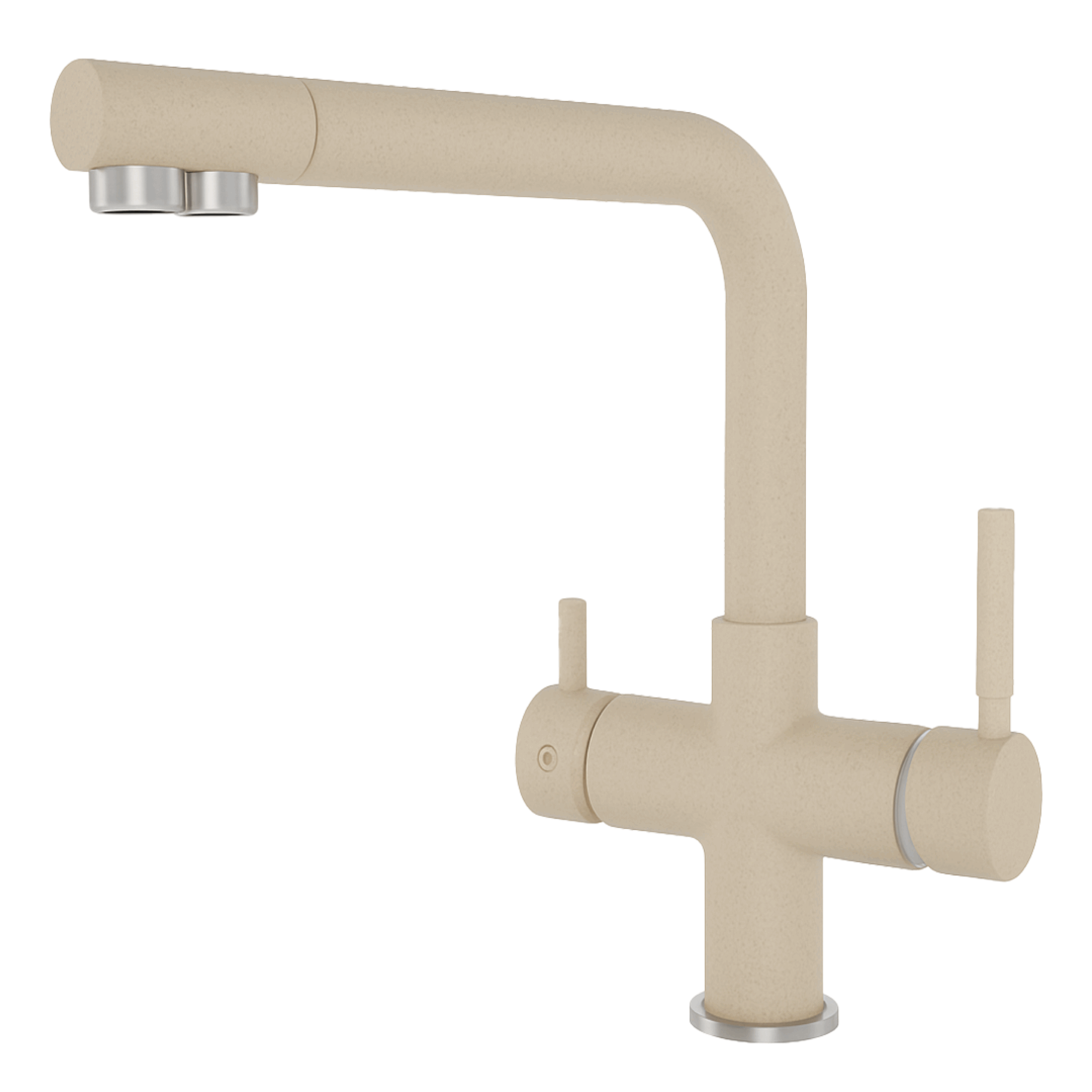 330667-GA Shurity 520 Rubinetto da cucina 5 vie Granito Avena - immagine 1