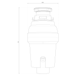 Shurity Tritarifiuti alimentari Eco-Waste Pro - 1HP - immagine 2