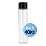 Pack 40pz. - Bottiglia Tube 75cl. con tappo Nero